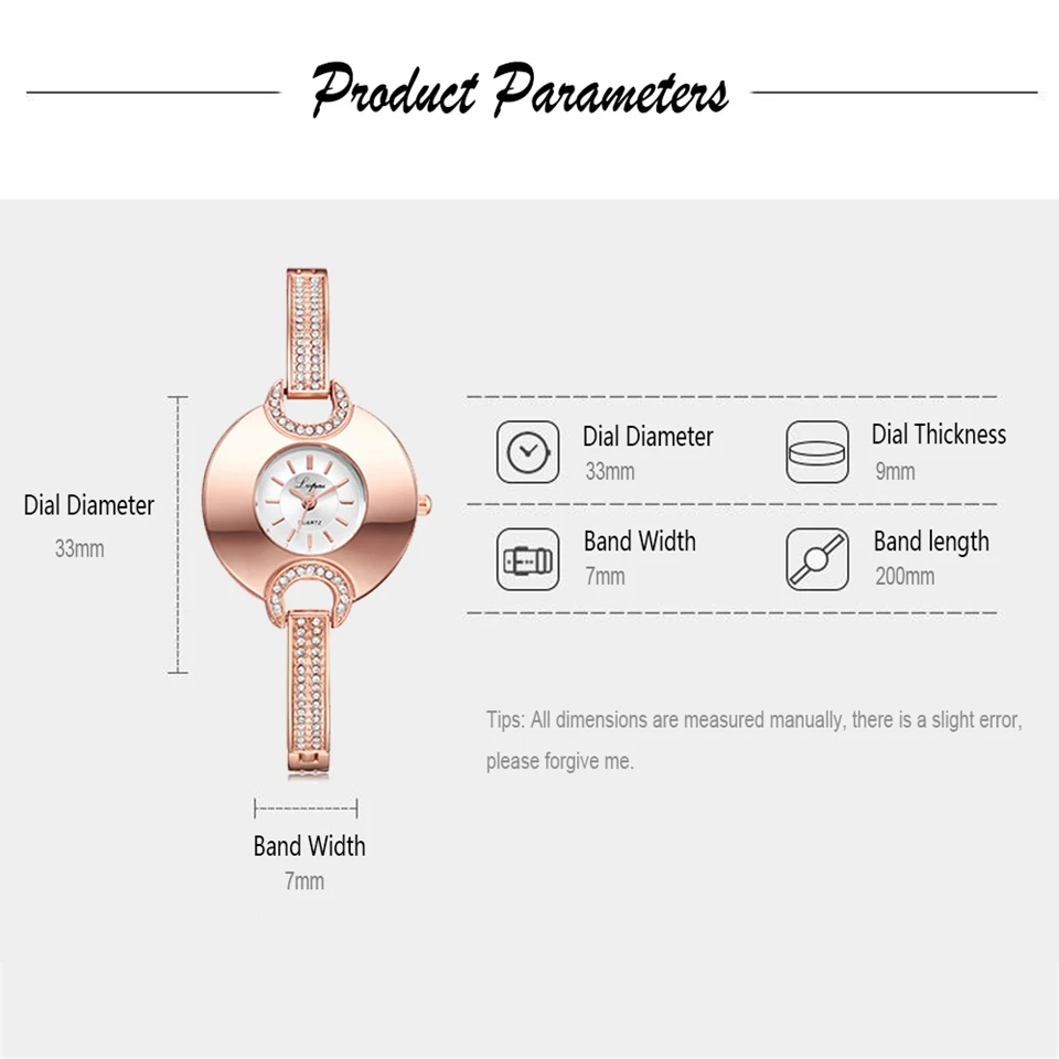 Lvpai Лидирующий бренд женские часы модный браслет стразы кварцевые часы роскошное платье женские часы браслет часы Femme