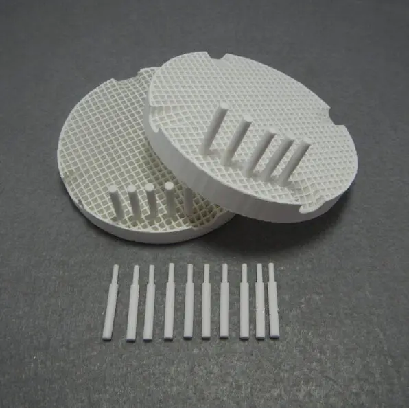 4 Dental Lab Porcelain Honeycomb Firing Trays with 20 Zirconia and Metal Pins | Красота и здоровье