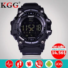 Продажа Новый EX16 Спорт Bluetooth Смарт часы Xwatch 5ATM IP67 Водонепроницаемый Smartwatch Шагомер Секундомер Будильник долгое время ожидания