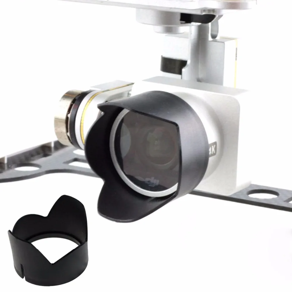 

Camera Lens Sun Hood Sunshade Cover Cap Protector for DJI Phantom 3 Advanced Professional 3A 3P 3S SE P4 camera lens hoods