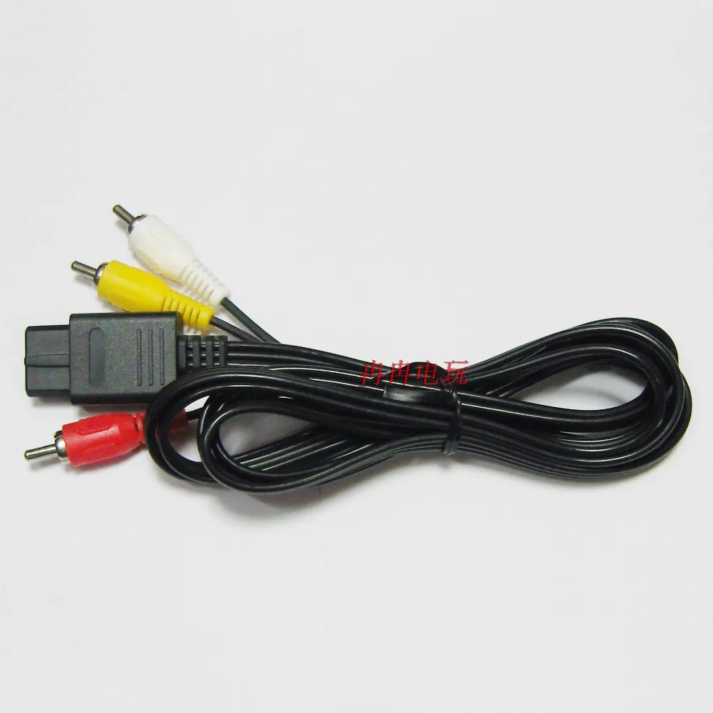 RCA AV Video TV Cable Cord av cable for N64 Game Cube SFC N64 NGC AV