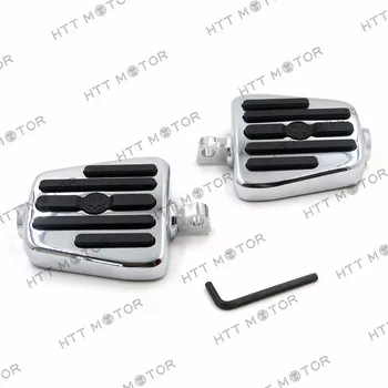 

Aftermarket motorcycle parts Gear Skull Foot Pegs footrest For '84-'16 Harley Softail V-Rod Sportster support Fatboy Chrome