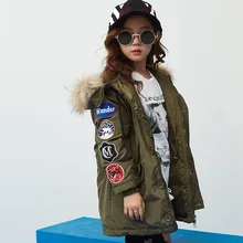 Down Jacket Children’s Clothing White Duck Down New Year A Lively Girl Dressed Down Jacket In Park Happy To Play The boy