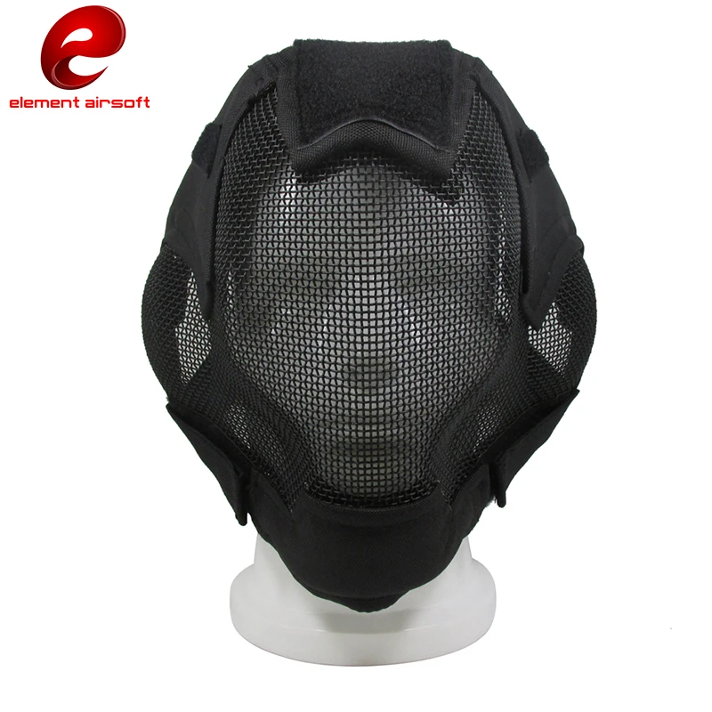 Element Airsoft Full Protection Steel Net Mask Tactical V6 Steel Net