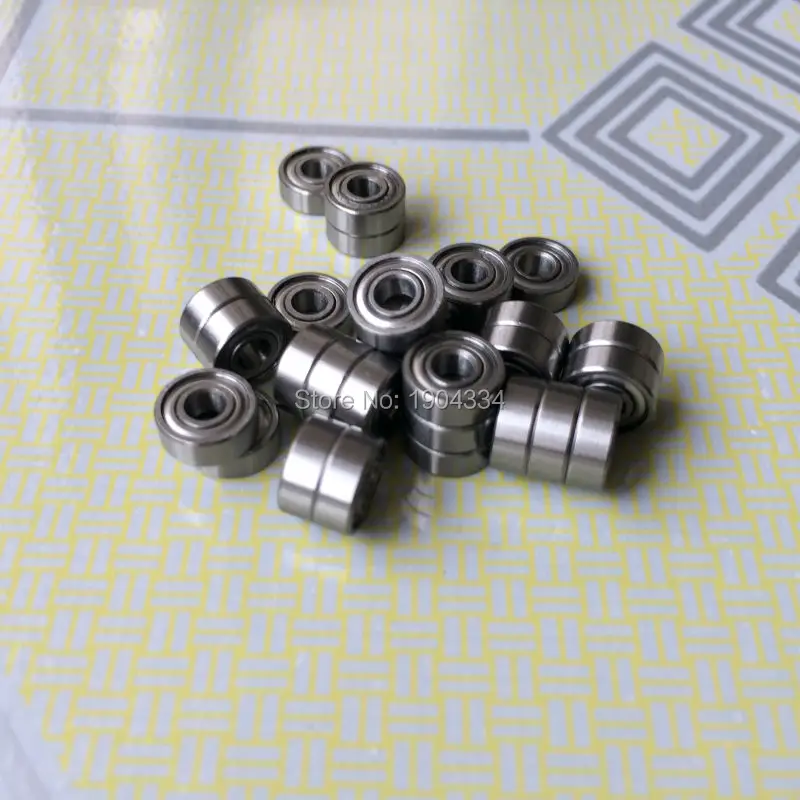 

100pcs SMR52ZZ L-520ZZ MR52 stainless steel 440C deep groove ball bearing 2x5x2.5 mm miniature bearing
