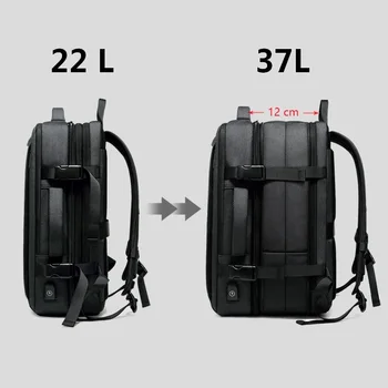 

Large capacity waterproof backpacks USB interface traveling backpack Multi-function portable backpack bolsos mujer anti robo