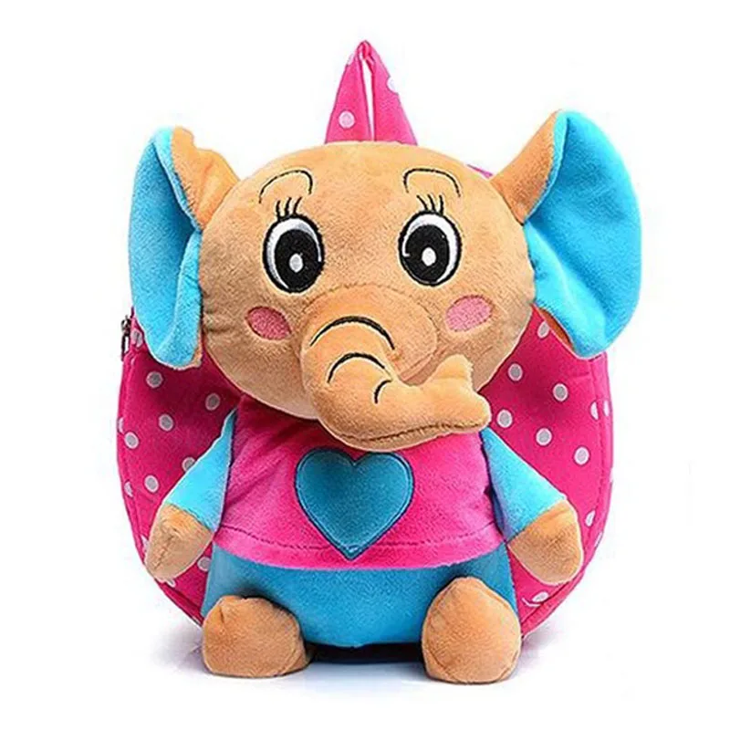 New Soft Plush Lightweight Elephant Kindergarten Baby Kids Bag Children Backpack School Bag For Girl Boy Kids Backpack Mochila baby-bags-for-girl : image New Soft Plush Lightweight Elephant Kindergarten Baby Kids Bag Children Backpack School Bag For Girl Boy Kids Backpack Mochila baby-bags-for-girl