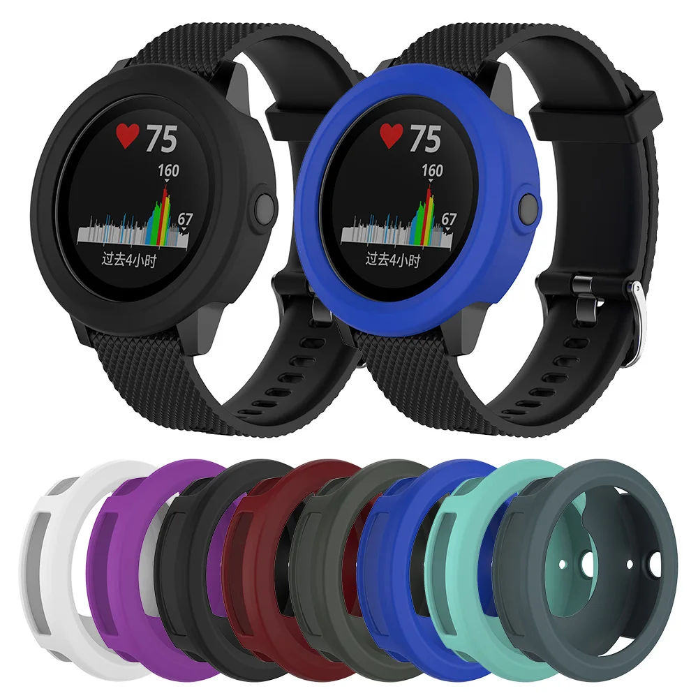 

Silicone Protective Case for Garmin Vivoactive 3 Smart Watch Bracelet Touchable Watch Replacement Shell Accessory
