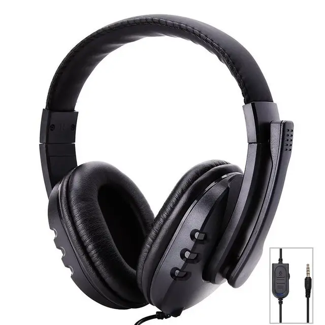 SADES Stereo 3.5mm Wired Gaming HeadPhones Over Ear Gaming Headset Headphone for PS4 Xbox One Switch PC