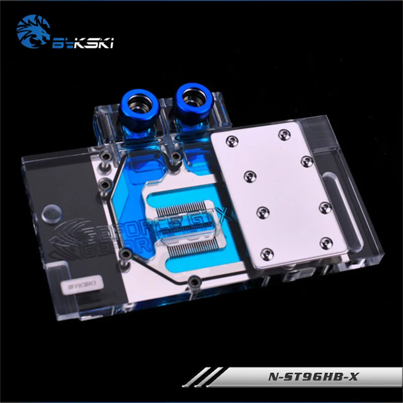 Bykski полный охват GPU водяной блок для ZOTAC GTX960 4GD5 Destroyer HB GTX950 графическая карта N ST96HB