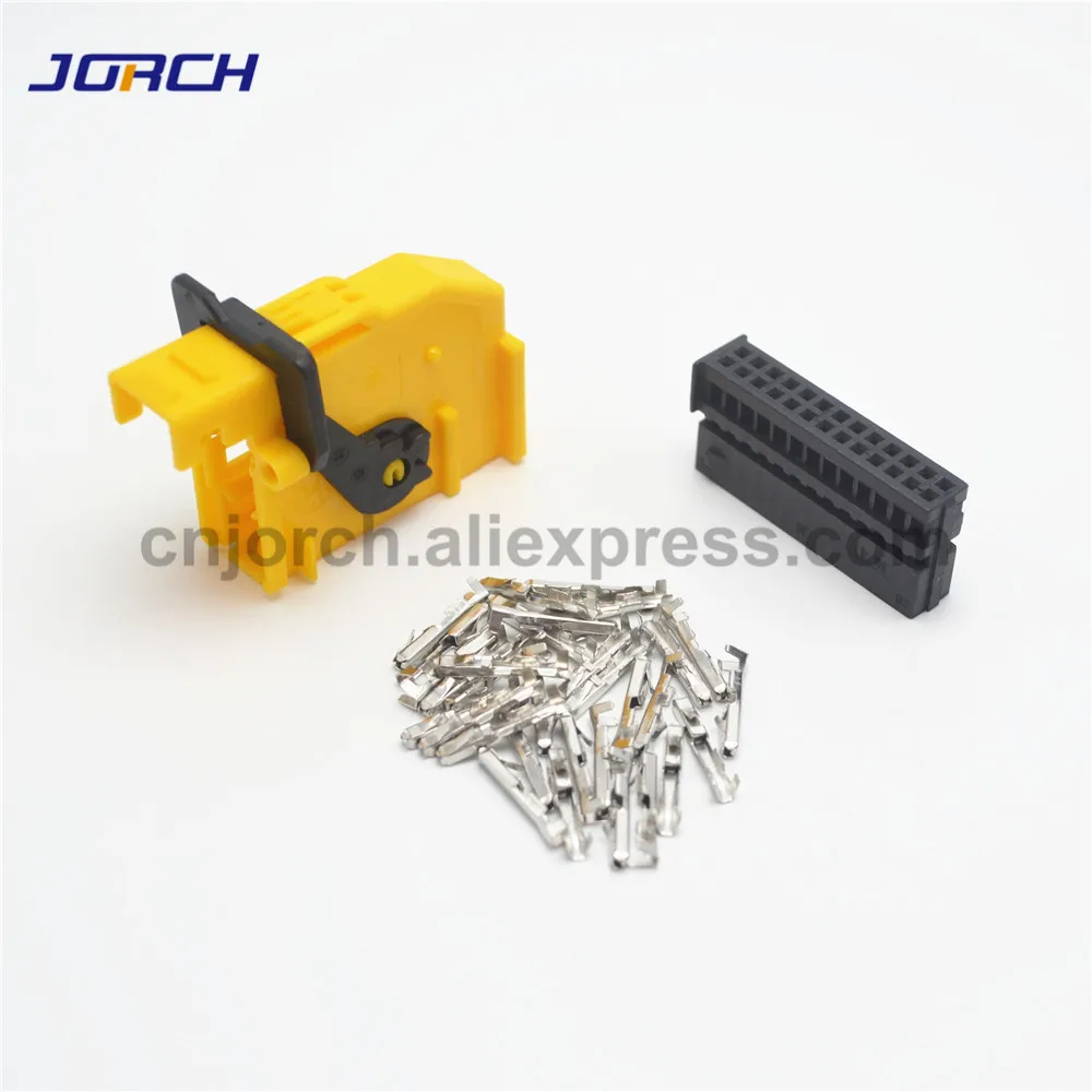 

Free shipping 5 Set 26 Way Pin ECU Automotive Connector Plug 185879-1 Auto Wiring Harness Connectors