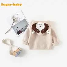 Г. осенний кардиган в японском стиле для мальчиков и девочек, свитер детская хлопковая трикотажная куртка с капюшоном и рисунком Свитера для мальчиков