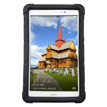 

MingShore Silicone Soft Case For Huawei Mediapad T1 8.0 S8-701U/W Shockproof Cover For Huawei T1 8.0 Pro T1-821L/U/W Tablet Case