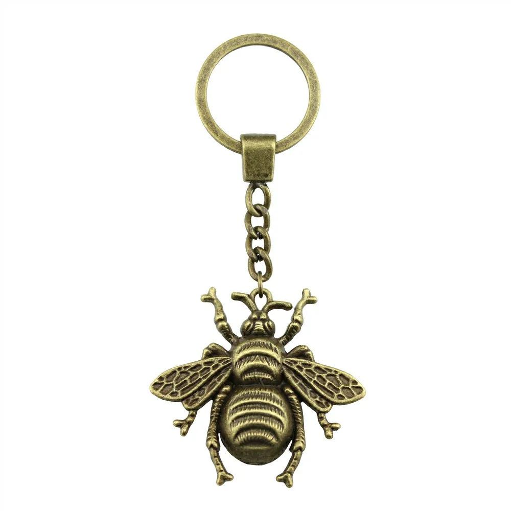Bee Keychain Bee Key Chain Bee Keyring Gifts For Men Dropshipping