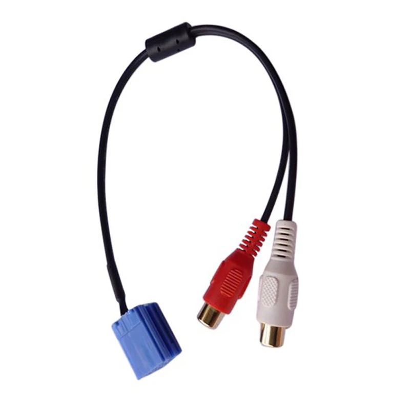 Produs Car Mini ISO 8 Pin RCA Cable Adapter for Blapunkt CD Changer