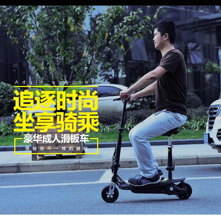 Clearance 2019 New Inflatable Air Wheels Folding Electric Scooter Re-chargeable Mini Scooter Skateboard For Child Adults Hot Sale 2