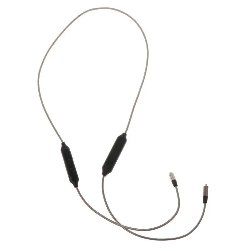 Практичный Bluetooth 5,0 кабель для наушников Замена Разъем пост. Тока Vjjb N1 кабель для наушников устройства поддержка AAC - Цвет: Black