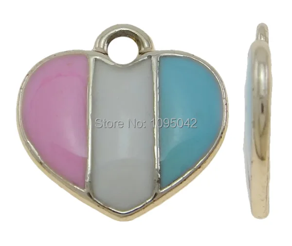 Free shipping!!!Zinc Alloy Heart Pendants Hot Style real gold plated high quality plating and never fade &amp enamel nickel | Украшения и