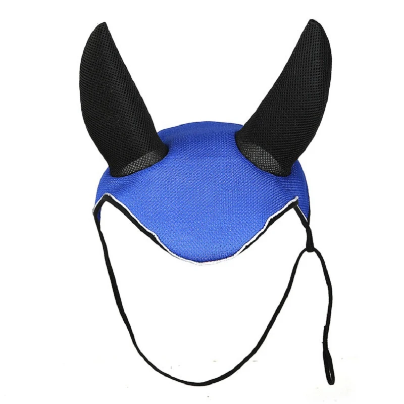 Дышащая Светоотражающая маска для ушей с изображением лошади - Цвет: L