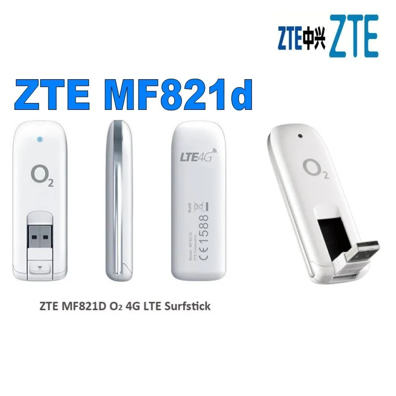 USB модем ZTE MF821D 100 Мбит/с LTE 4G 3G|wireless usb antenna|usb dongle antennaantenna wireless |