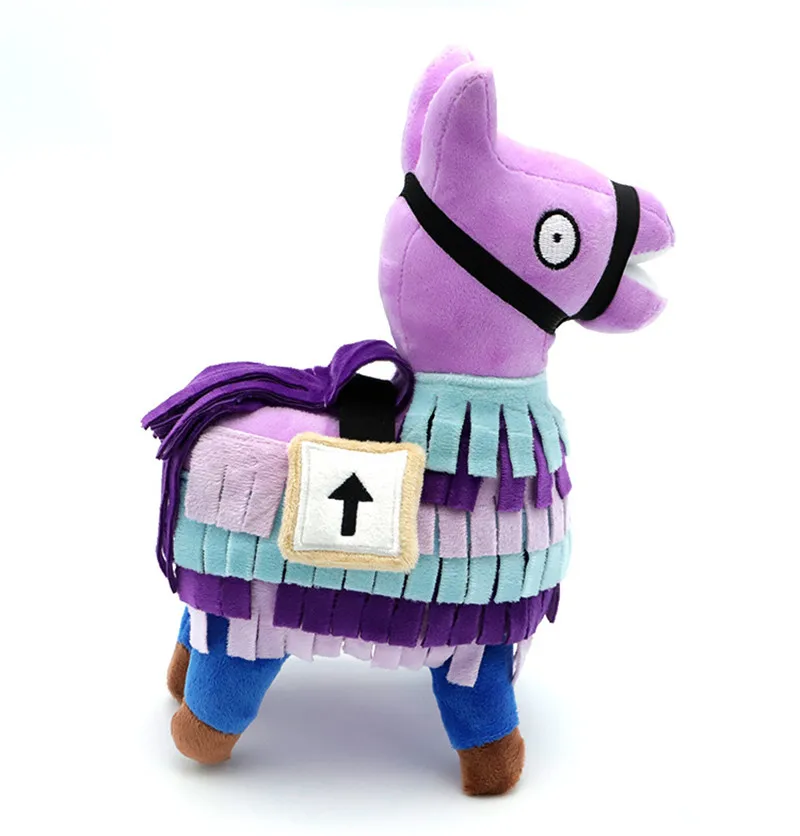 Game Stash Llama Plush Toys Cuddle Team Leader Pink Bear Stuffed Animal Dolls Christmas Stash Alpaca Rainbow Horse Doll Gift (42)
