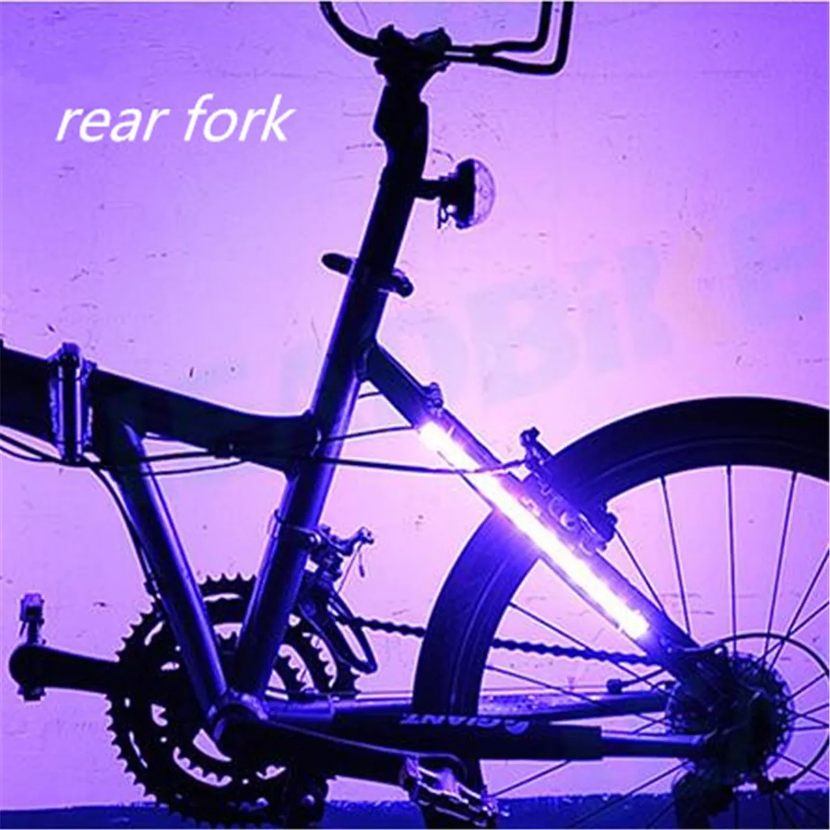 mountain bike led light bar