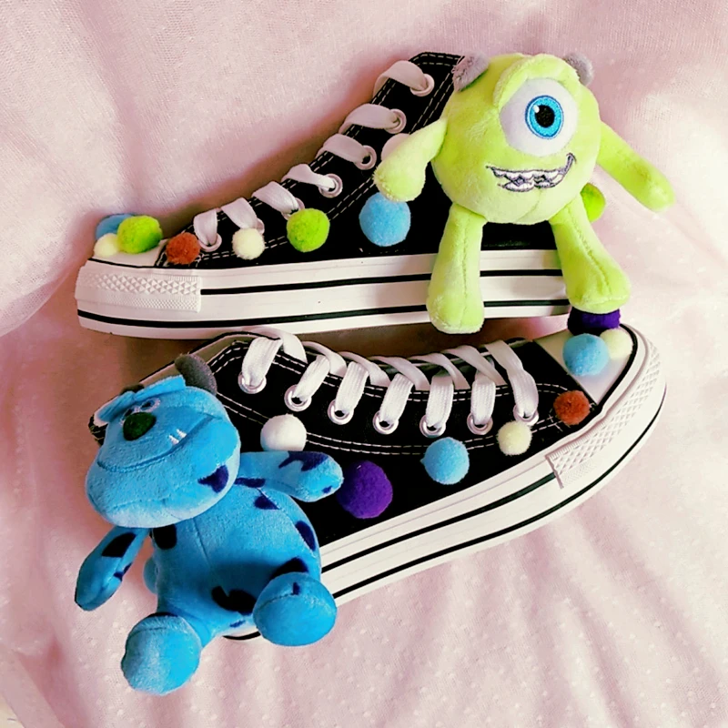 custom image canvas shoes