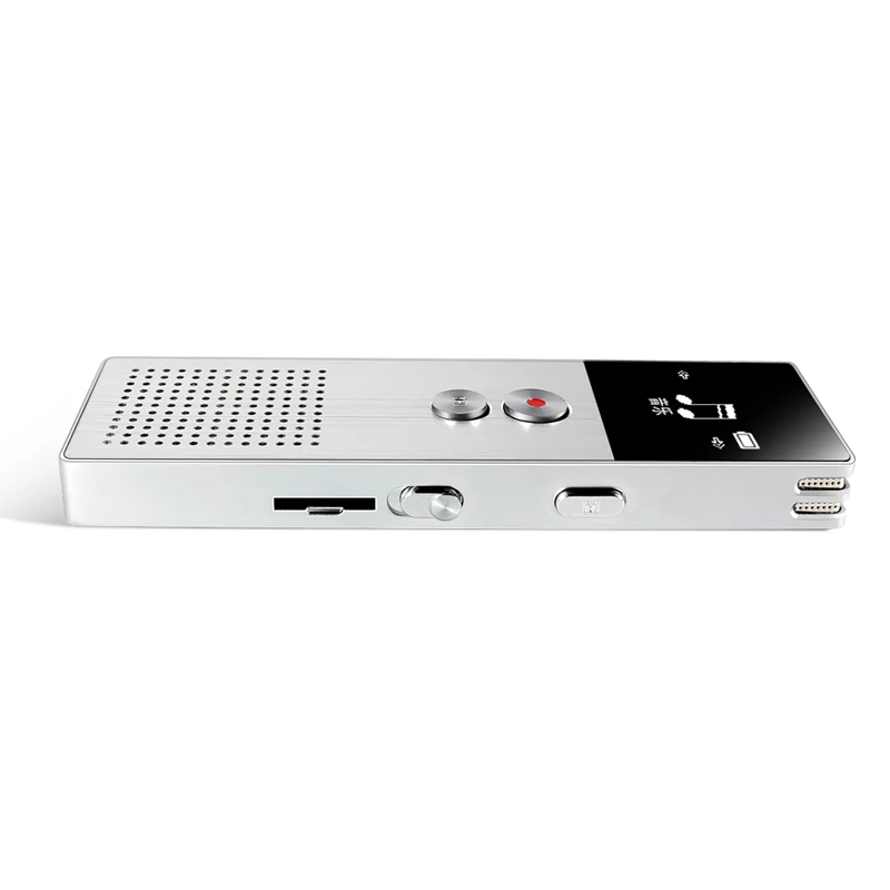 Professional Audio Recorder 8GB Metal Voice Tracker Portable Business Digital Voice Recorder Telephone Recording MP3 Player