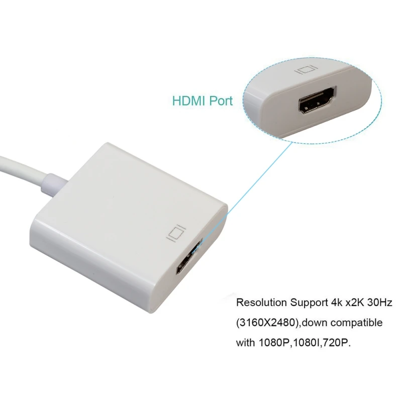 Usb-адаптер с разъемом HDMI type-C для HDTV 4 K штепсельный и игрушечный преобразователь Разъем для смартфонов компьютера