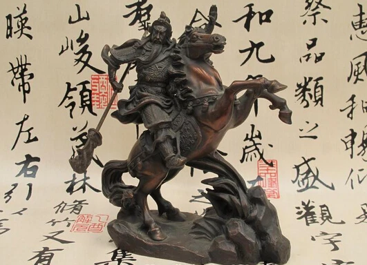SCY оптовая продажа фабрики Китай Народная красная бронза Дракон Гуань Гонг нож