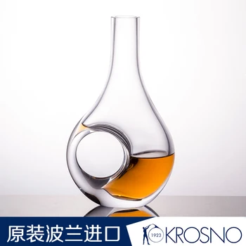 

christma 750ml Big Decanter Handmade Crystal Red Wine Brandy Champagne Glasses Decanter Bottle Jug Pourer Aerator For Family Bar