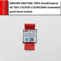 Jinyushi для SIM7100C 4G 100% новый и оригинальный подлинный дистрибьютор в наличии TDD-LTE/fdd-lte/WCDMA Встроенный четырехдиапазонный модуль