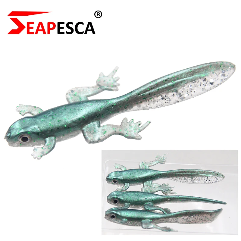 SEAPESCA 3 шт./лот мягкая рыболовная приманка 77 мм 8 г искусственная профессиональная