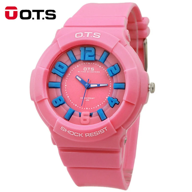 OTS Fashion Casual Children Watches 50M Waterproof Sports Quartz Wrist Watches Jelly Kids Clock Boys Hours Girls Students Watch OTS Fashion Casual Children Watches 50M Waterproof Sports Quartz Wrist Watches Jelly Kids Clock Boys Hours Girls Students Watch
