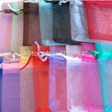 Jgkdfsn l! Размер 10 x15cm сумочки из органзы 10x15 см, Drawable пакеты для свадебных подарков и пакетов, 300 штук в наборе