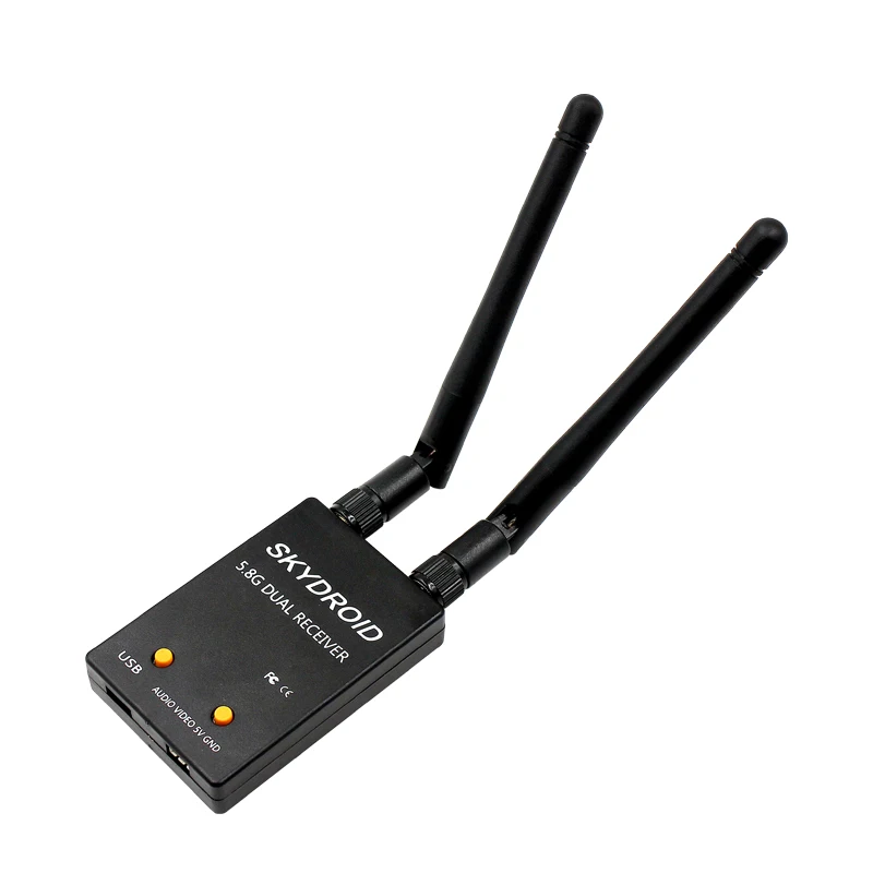 SKYDROID UVC Dual Antenna Control Receiver OTG 5.8G 150CH Full Channel FPV Receiver W/Audio For Android Smartphone