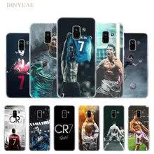 

BINYEAE Cristiano Ronaldo CR7 Football Transparent TPU Soft case cover for Samsung A3 5 7 2016 2017 A5 A8 2018