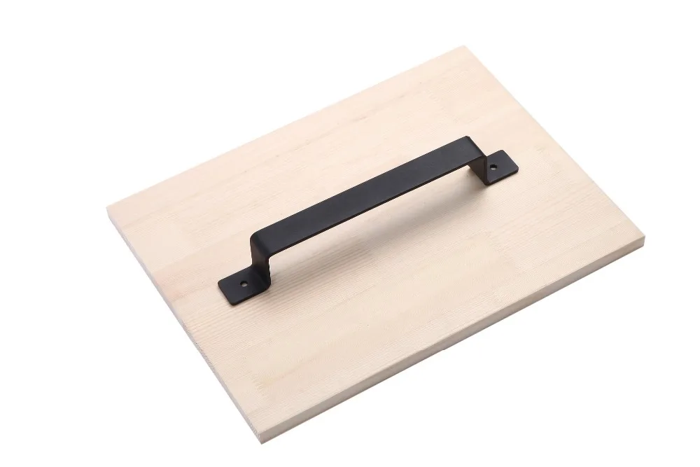 

12" Heavy Duty Barn Door Long Pull Handle for Gate Kitchen Furniture Cabinet Closet Drawer sliding barn door rustic black handle