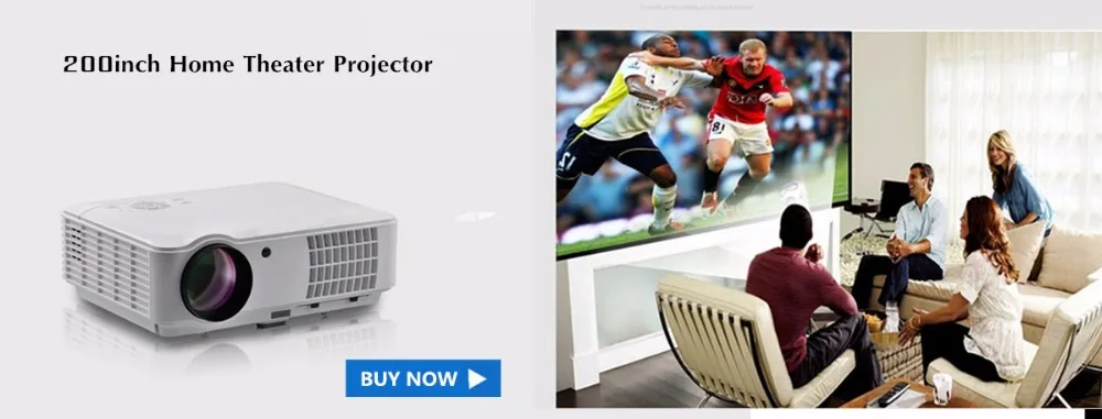 New Full HD LED 3D Home Cinema Projector With LED Lamp 5500Lumen Native 1280*800 Resolution digital lcd proyecotor yaber projector