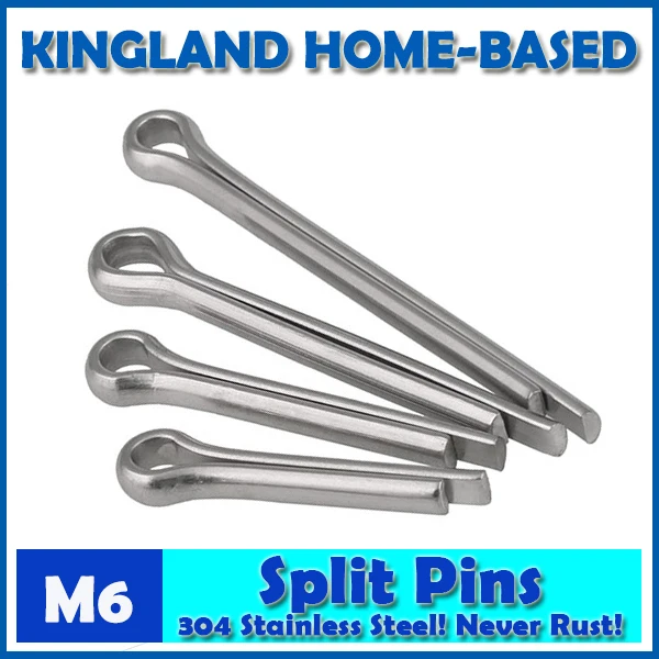 M6 Split Pins Cotter Pins 304 Stainless Steel Watch For Band Link