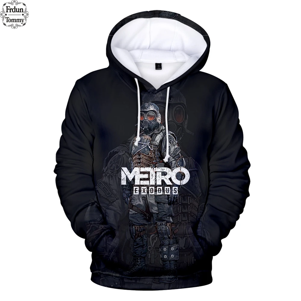 

Frdun Tommy Metro Exodus 3D New Fashion Hoodies Men 2019 Exclusive Casual Hooded Sweatshirts 3D Hot Sale Streetwear Hoodies 4XL