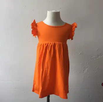 

Boutique Baby Girls matching tunic dress cute lovely Persnickety Remake Dresses kids Mutiple color flutter dresses