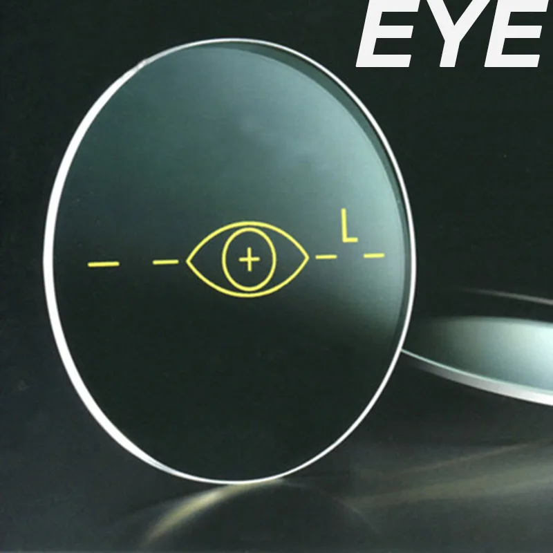 Оптические очки для близорукости/дальнозоркости, CR-39 линзы из смолы с покрытием, 1,67