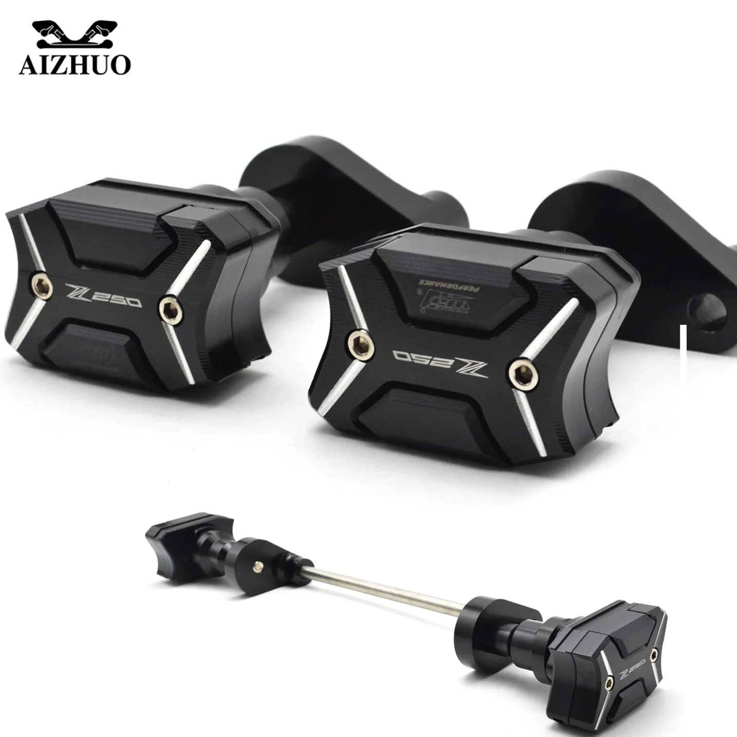 For Kawasaki Versys 2015 Z250 2011 2012 2013-2015 Motorcycle Frame Slider Pads Engine Case Sliders Protector Frame Engine Guard