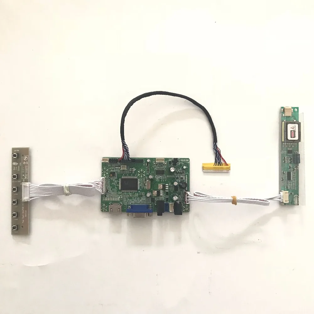 Универсальная плата аудио ЖК-контроллера VGA для LQ164D1LD4A 16 4 дюймов 1600x900 CCFL LVDS