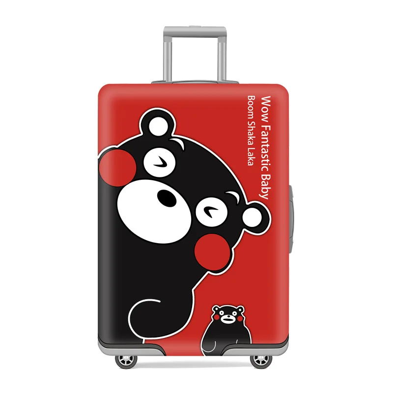 TRIPNUO штамп эластичный толстый защитный чехол на чемодан for19-32 дюймов защитный Пылезащитный Чехол мультяшный чехол для путешествий - Цвет: 22