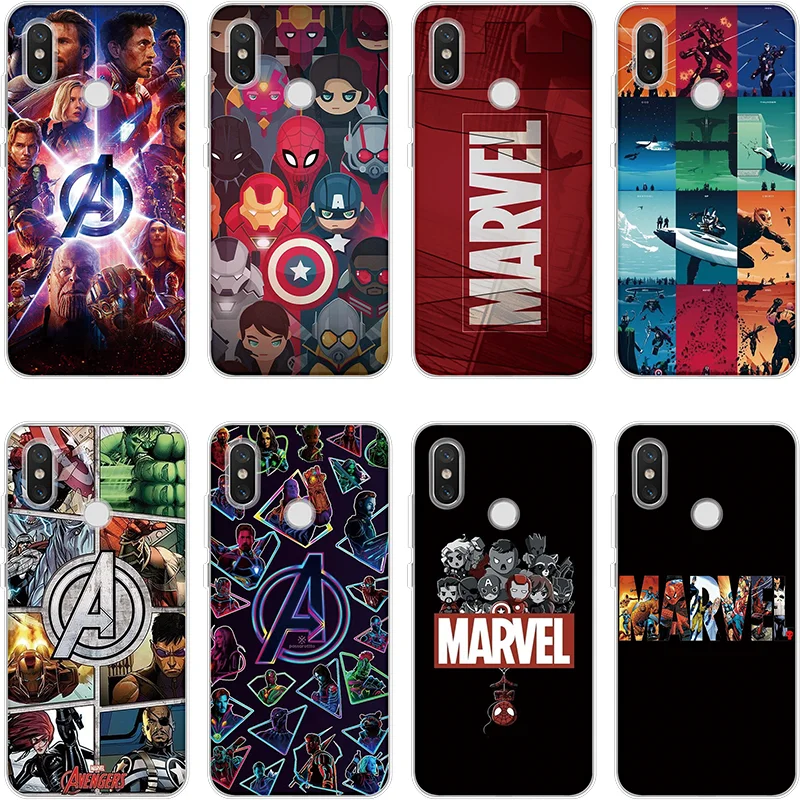 

Avengers End 4 Marvel Coque For TPU Xiaomi Redmi 7 GO 4X 5 6A Plus 5A 6 Pro S2 Note 5 6 Pro 4 Global 4X 5A For Redmi Note 7 Case