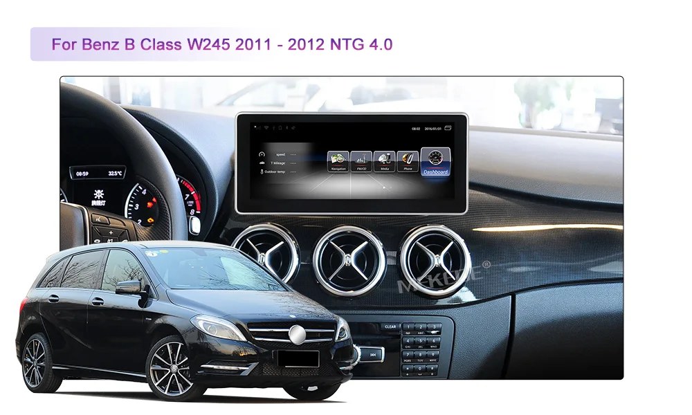 Clearance MEKEDE 3G RAM 32G ROM Android 7.1 4G LTE car multimedia player for Benz B Class W245 (2011-2012) GPS Navigation radio 4