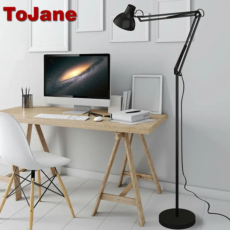 ToJane Modern Stand Floor Lamp TG610S Simple Floor Lamps For Living Room Folding Standing Lamp 
