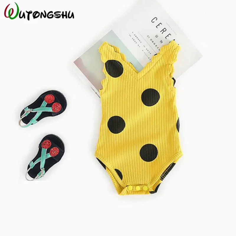 

Newborn Baby Girls Bodysuits 0-24Mons Infant Kids Summer Sleeveless Playsuit Cute Baby Girls Jumpsuits Princess Bebes Outfit